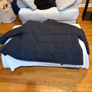 Madewell Charcoal Puffer Jacket